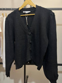 ژاکت زنانه مشکی جلوباز دکمه دار Zara اصل
